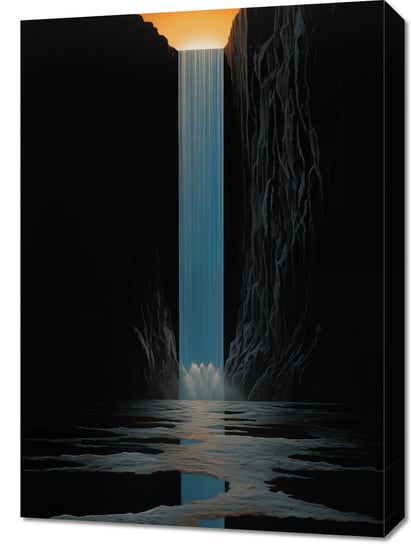 Obraz 50x70cm Wodospad Światła Inna marka