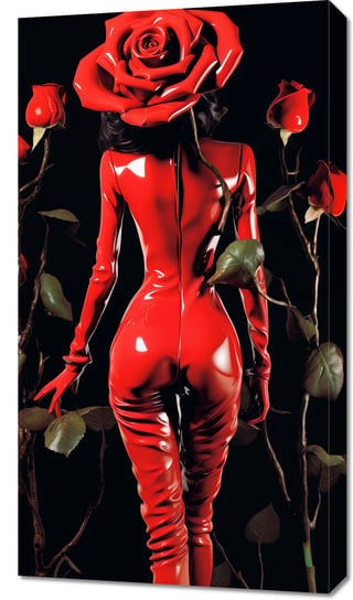 Obraz 50x90cm Kwiatowa Persona Róż Zakito Posters