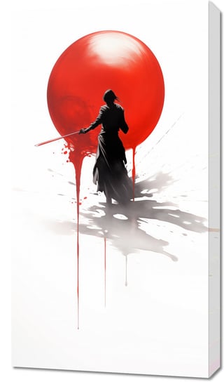 Obraz 50x90cm Samotny Samuraj Zakito Posters