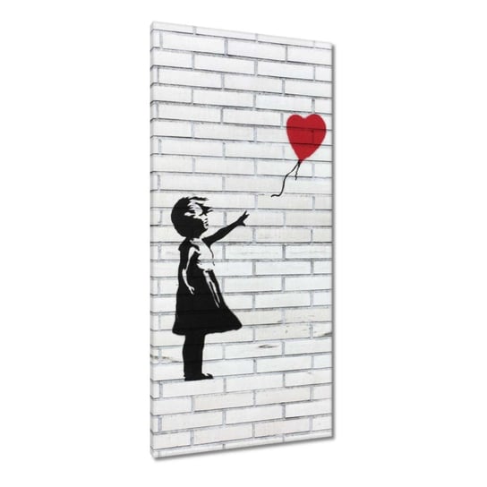 Obraz 55x115cm Banksy Dziewczynka Balon ZeSmakiem