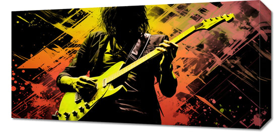 Obraz 60x30cm Gitarowa Pasja Na Elektryku Zakito Posters