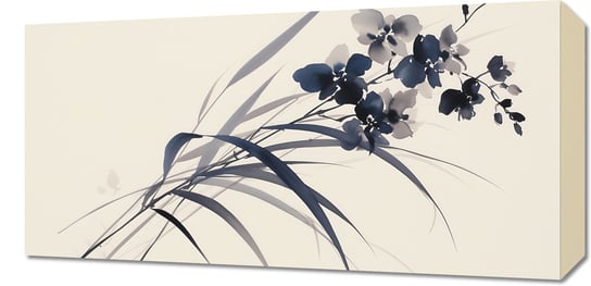 Obraz 60x30cm Orchidea w Sepii Inna marka