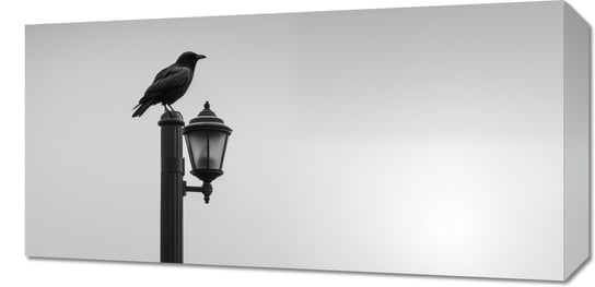 Obraz 60x30cm Samotny Postój Kruka Inna marka