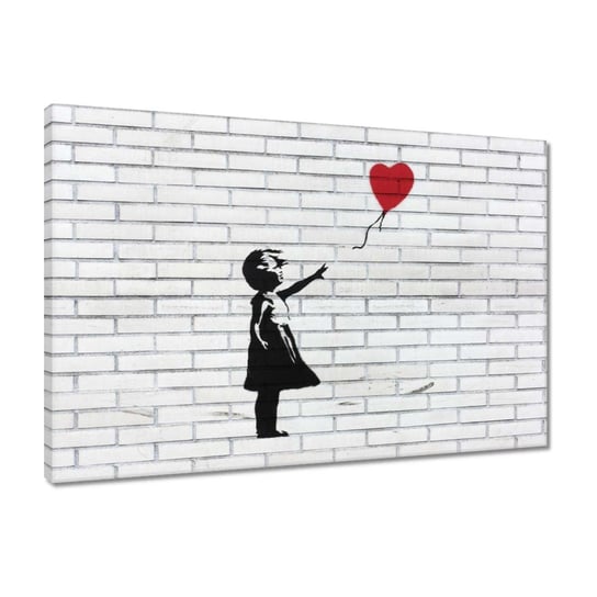 Obraz 60x40cm Banksy Dziewczynka Balon ZeSmakiem
