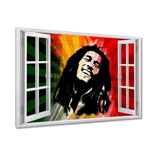Obraz 60x40cm Bob Marley Reggae ZeSmakiem