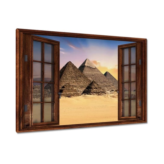 Obraz 60x40cm Piramidy Egipt Krajobraz ZeSmakiem