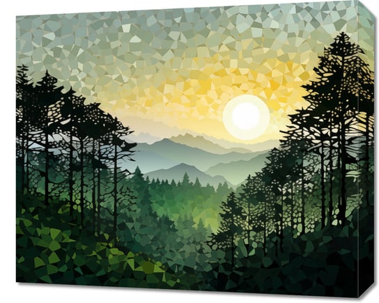 Obraz 60x50cm Mozaika Dźwięków Przyrody Inna marka