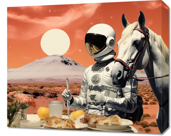 Obraz 60x50cm Obiad na Marsie Inna marka