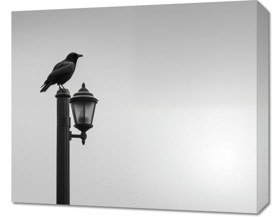 Obraz 60x50cm Samotny Postój Kruka Inna marka