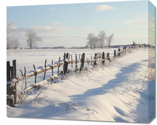 Obraz 60x50cm Spokój Śnieżnej Krainy Inna marka