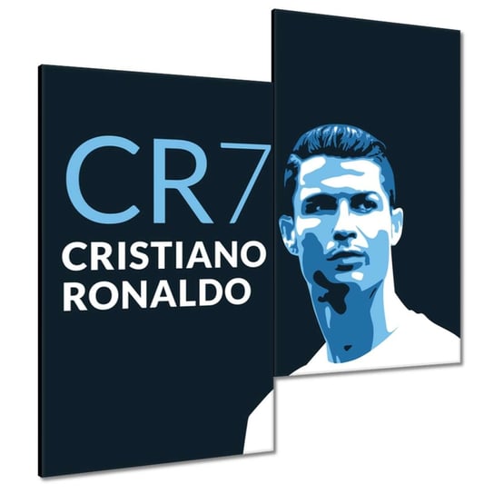 Obraz 60x60cm Cristiano Ronaldo Piłkarz ZeSmakiem