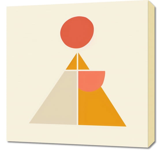 Obraz 60x60cm Piramida Równowagi Inna marka