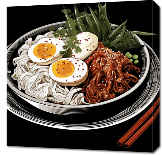 Obraz 60x60cm Ramen w Sztuce Zakito Posters