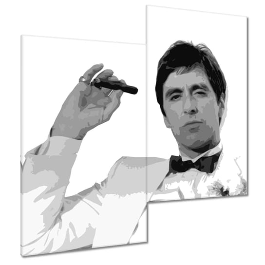 Obraz 60x60cm Scarface Al Pacino ZeSmakiem