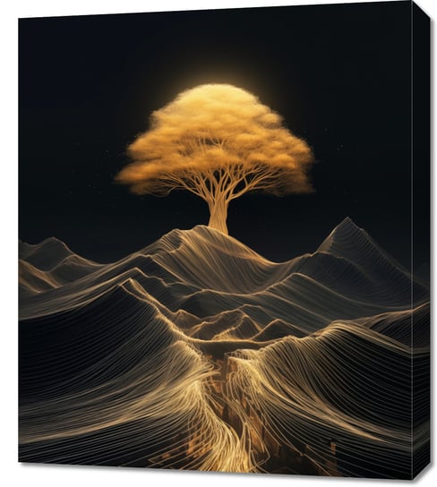 Obraz 60x70cm Drzewo Energii Zakito Posters