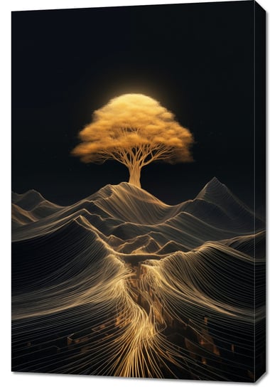 Obraz 60x90cm Drzewo Energii Zakito Posters