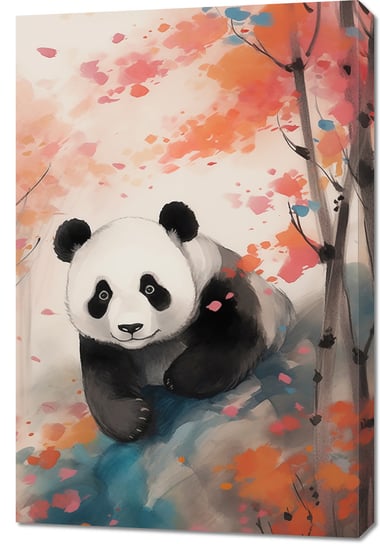 Obraz 60x90cm Panda wśród Klonów Inna marka