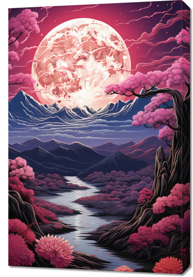 Obraz 60x90cm Różowa Kraina Marzeń Zakito Posters