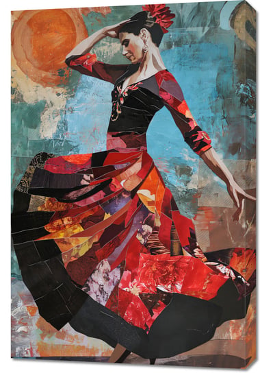 Obraz 60x90cm Taniec Flamenco Inna marka