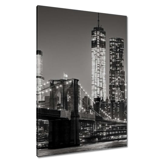 Obraz 70x100cm New York Manhattan most ZeSmakiem