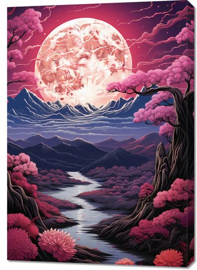 Obraz 70x100cm Różowa Kraina Marzeń Zakito Posters
