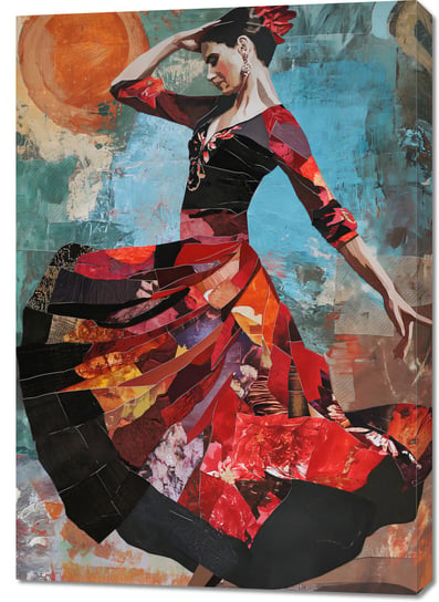 Obraz 70x100cm Taniec Flamenco Inna marka