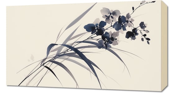 Obraz 70x40cm Orchidea w Sepii Inna marka