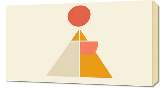 Obraz 70x40cm Piramida Równowagi Inna marka