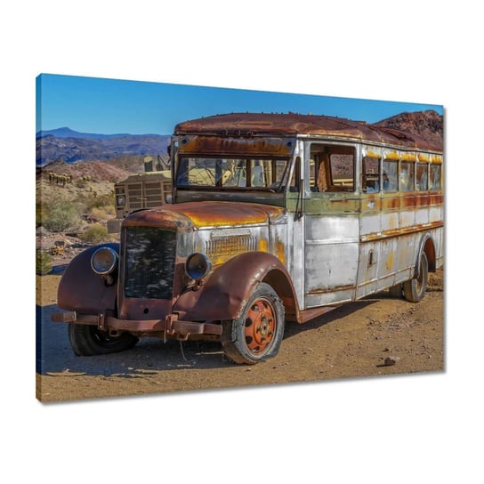 Obraz 70x50 Amerykański autobus ZeSmakiem