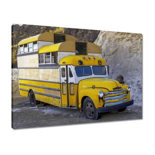 Obraz 70x50 Amerykański wóz roboczy ZeSmakiem