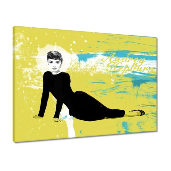 Obraz 70x50 Audrey Hepburn Aktorka ZeSmakiem