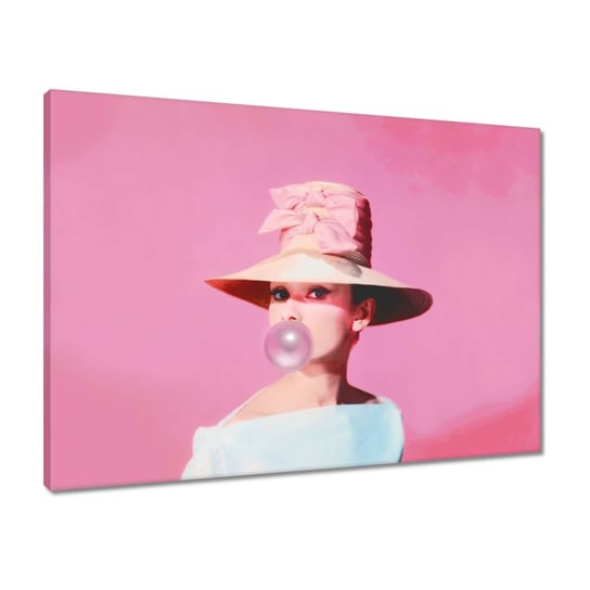 Obraz 70x50 Audrey Hepburn Balonówka ZeSmakiem