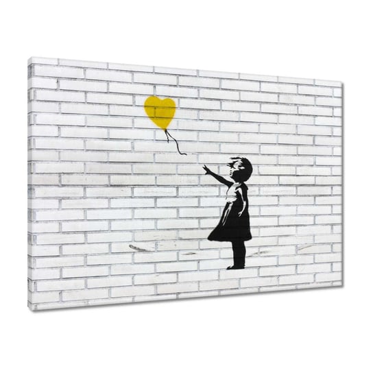 Obraz 70x50 Banksy Balonik Dziewczyna ZeSmakiem