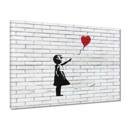 Obraz 70x50 Banksy Dziewczynka Balon ZeSmakiem