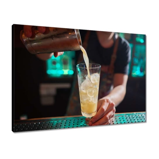 Obraz 70x50 Barman napój alkoholowy ZeSmakiem