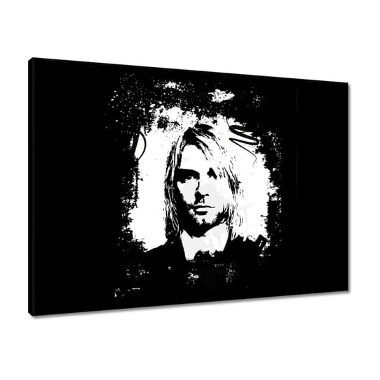 Obraz 70x50 Curt Cobain Nirvana Muzyk ZeSmakiem