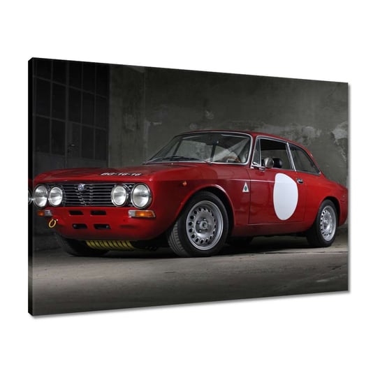 Obraz 70x50 Czerwona Alfa Romeo ZeSmakiem