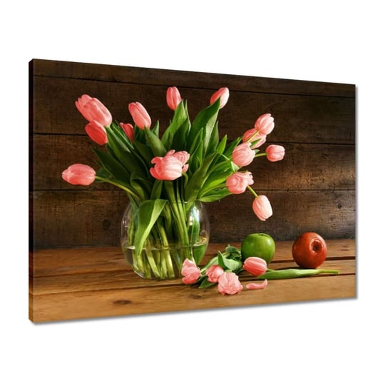 Obraz 70x50 Czerwone tulipanki ZeSmakiem
