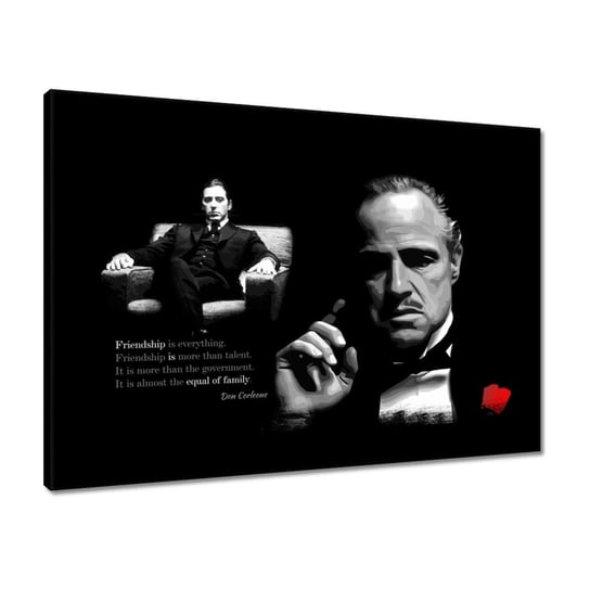 Obraz 70x50 Don Vito Corleone ZeSmakiem