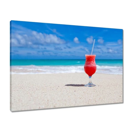 Obraz 70x50 Drink na plaży ZeSmakiem