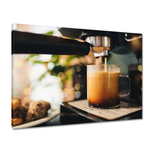 Obraz 70x50 Filiżanka kawy ekspres ZeSmakiem