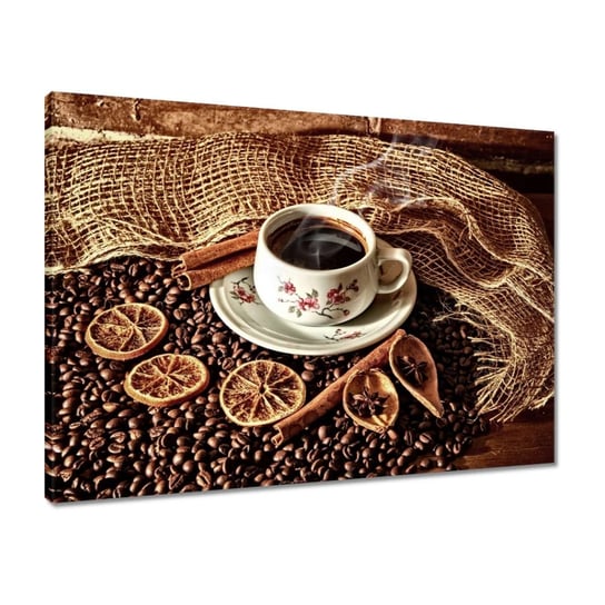 Obraz 70x50 Filiżanka kawy z wanilią ZeSmakiem
