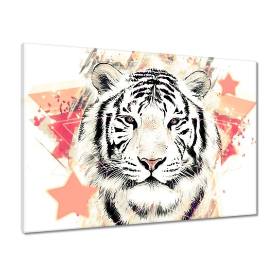Obraz 70x50 Głowa tygrysa ZeSmakiem