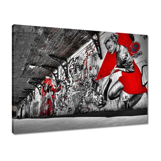 Obraz 70x50 Graffiti Murale ZeSmakiem