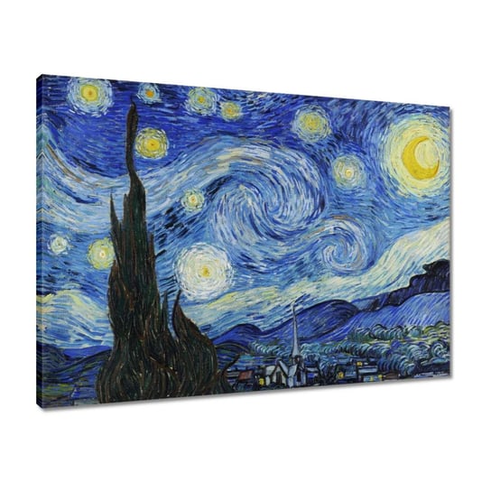 Obraz 70x50 Gwieździsta noc Van Gogh ZeSmakiem