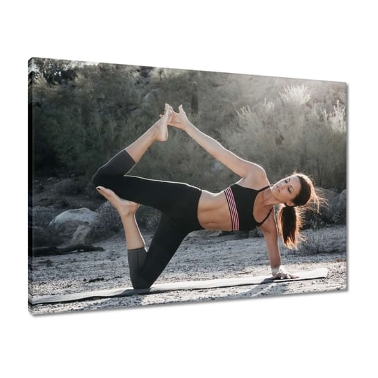 Obraz 70x50 Joga Ćwiczenia Yoga ZeSmakiem
