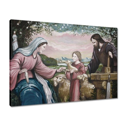 Obraz 70x50 Józef Cieśla i Jezus ZeSmakiem