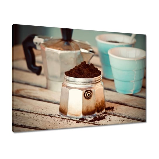 Obraz 70x50 Kawa Kawka Coffee Kaffe ZeSmakiem