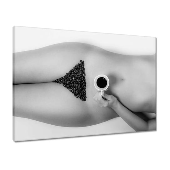 Obraz 70x50 Kawa z rana jak śmietana ZeSmakiem