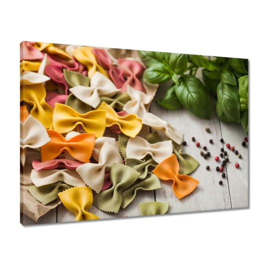 Obraz 70x50 Kolorowe Farfalle pieprz ZeSmakiem